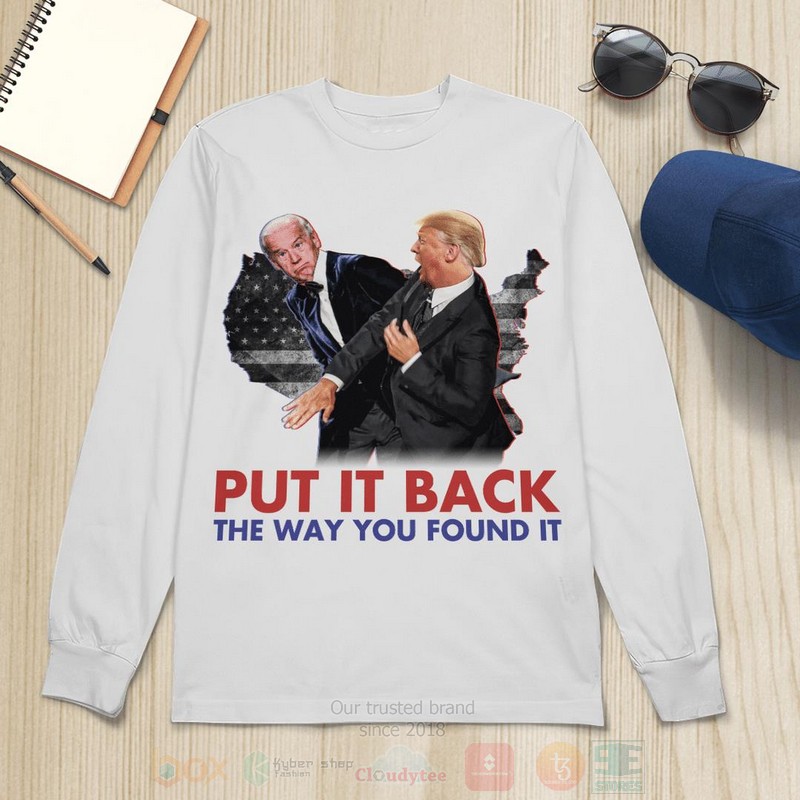 BEST Put It Back The Way You Found It Unisex Long Sleeve Tee, Shirt 13 Put It Back The Way You Found It Long Sleeve Tee Shirt 1 2 3 4 5 6 7 8 9 10 11 12
