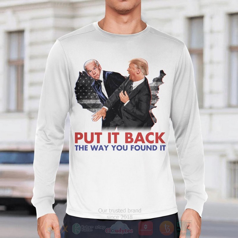 BEST Put It Back The Way You Found It Unisex Long Sleeve Tee, Shirt 14 Put It Back The Way You Found It Long Sleeve Tee Shirt 1 2 3 4 5 6 7 8 9 10 11 12 13