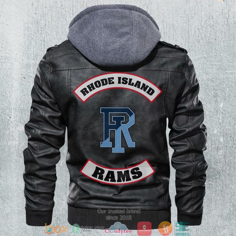 Rhode Island Rams NCAA Football Leather Jacket