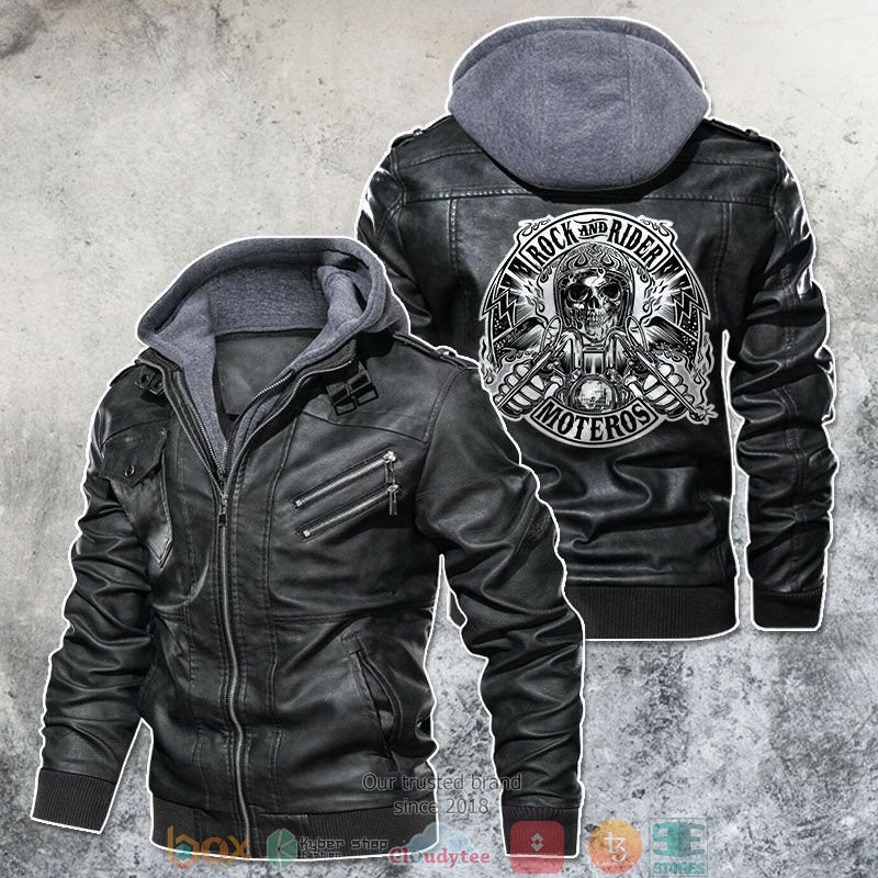 Rock And Rider Motoros Art Leather Jacket 4 Rock And Rider Motoros Art Leather Jacket