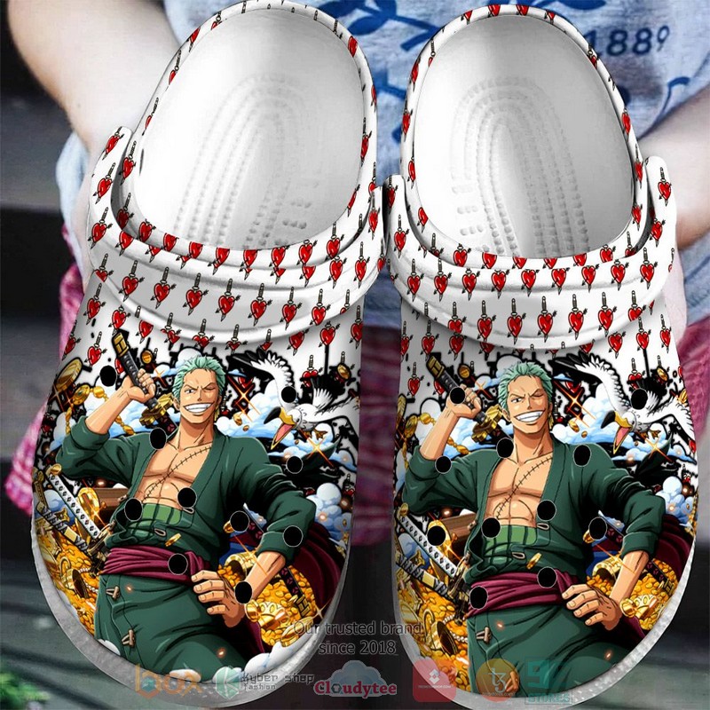 Roronoa Zoro One Piece Crocband Clog 1