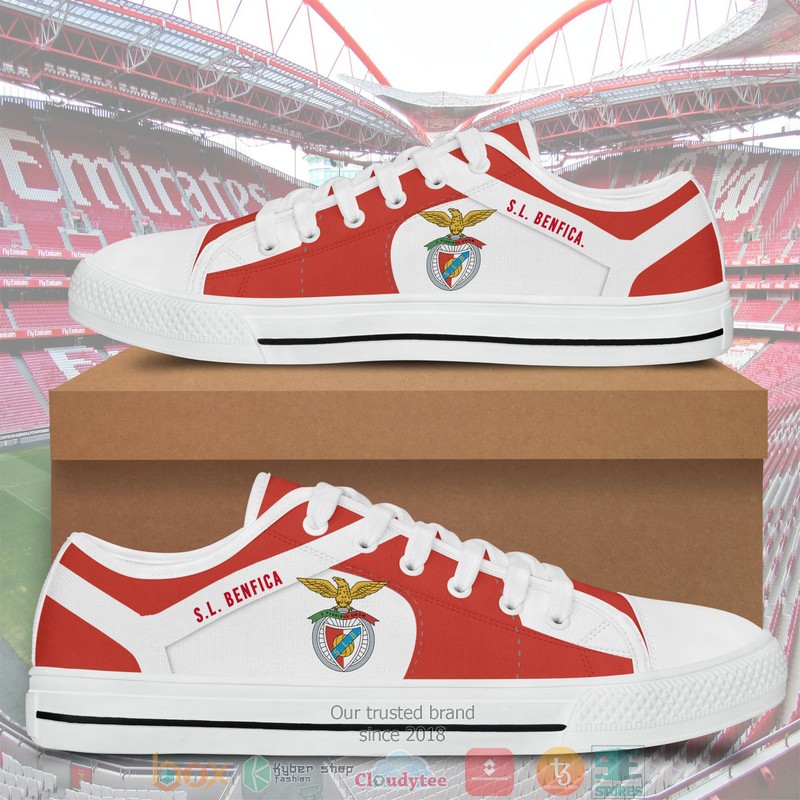 S L Benfica Canvas low top shoes 1