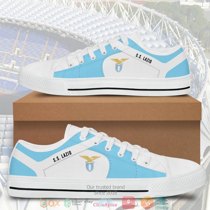 S S Lazio Canvas low top shoes 1