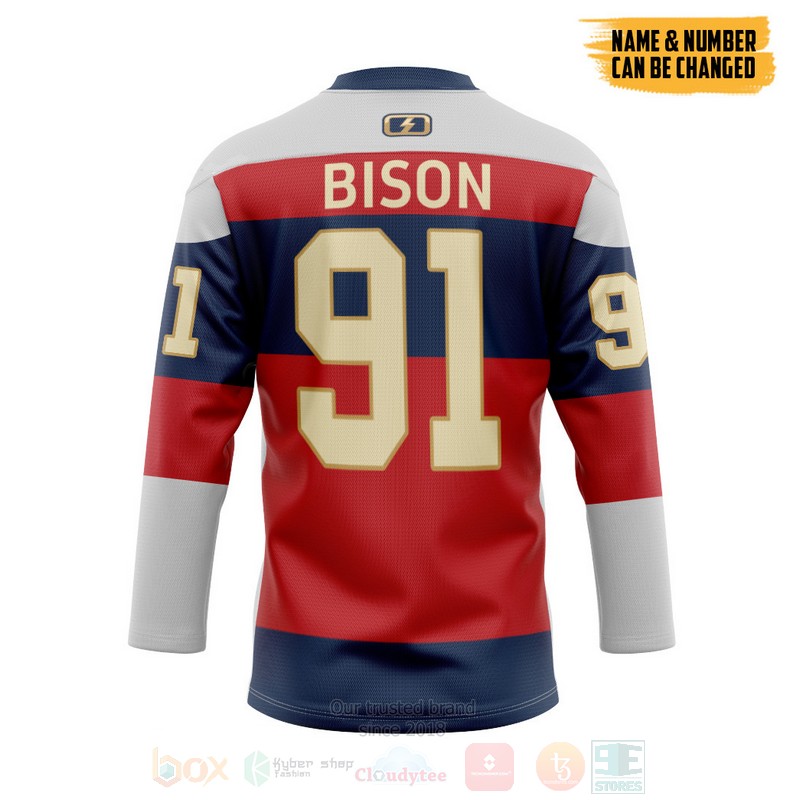SF Bison Personalized Hockey Jersey 1