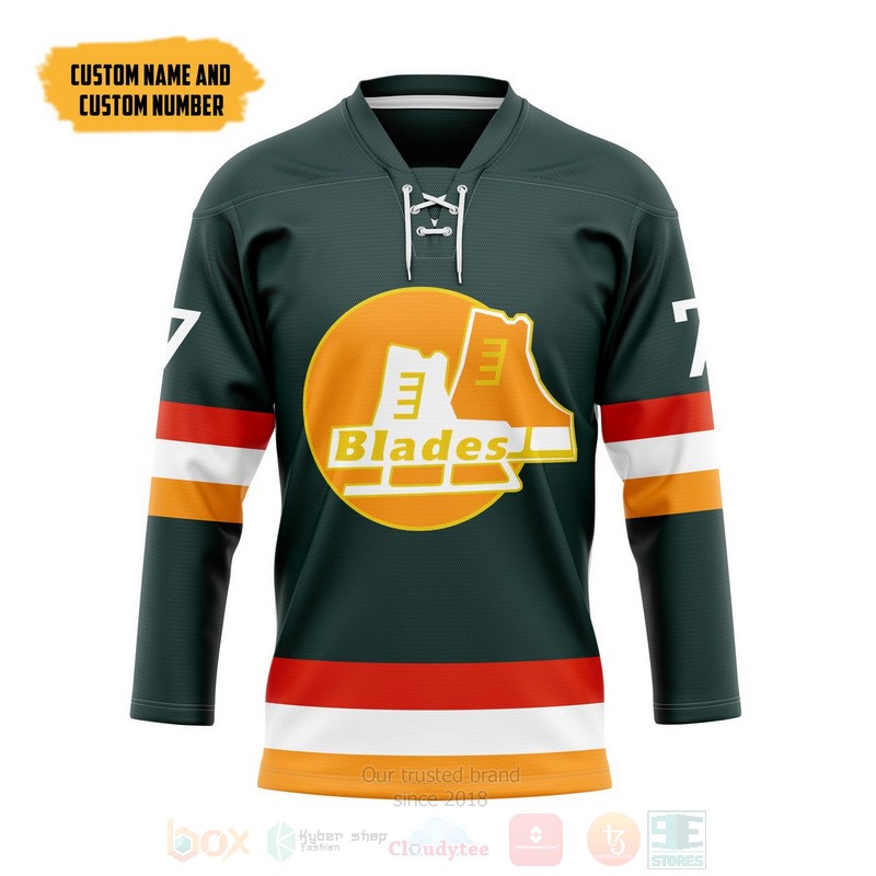 SS Broom County Blades Personalized Hockey Jersey