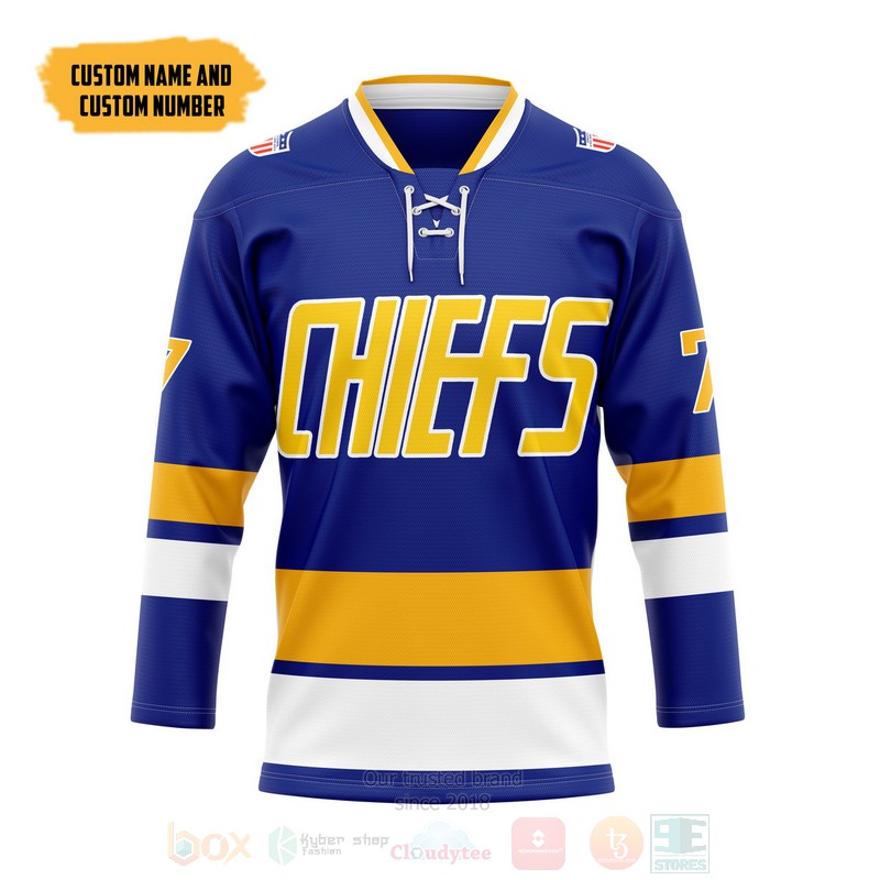 SS Charlestown Chiefs Personalized Hockey Jersey