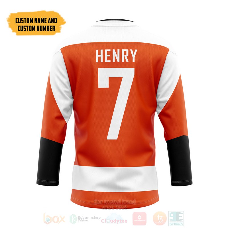 SS Syracuse Bulldogs Personalized Hockey Jersey 1