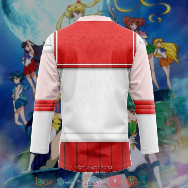 Sailor Mars Hockey Jersey Shirt 4 Sailor Mars Hockey Jersey Shirt 1 2 3