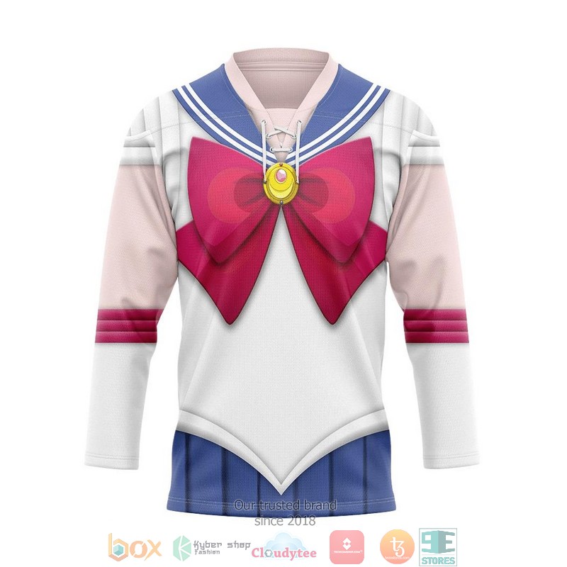 Sailor Moon Hockey Jersey Shirt 9 Sailor Moon Hockey Jersey Shirt