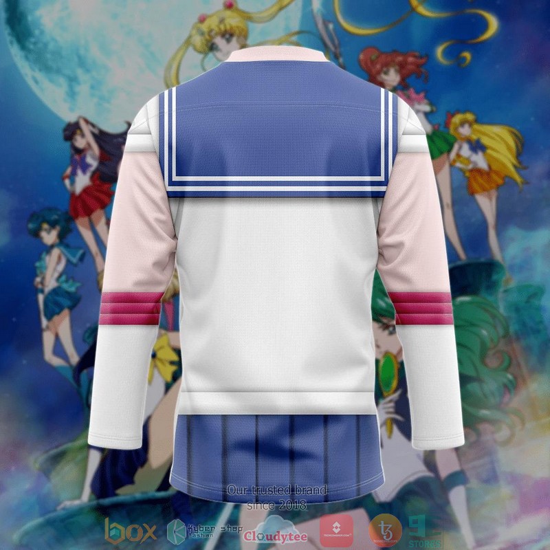 Sailor Moon Hockey Jersey Shirt 4 Sailor Moon Hockey Jersey Shirt 1 2 3