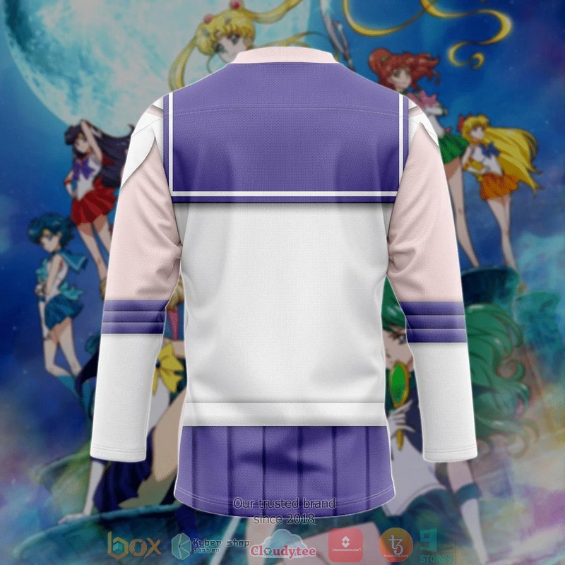 Sailor Saturn Hockey Jersey Shirt 4 Sailor Saturn Hockey Jersey Shirt 1 2 3