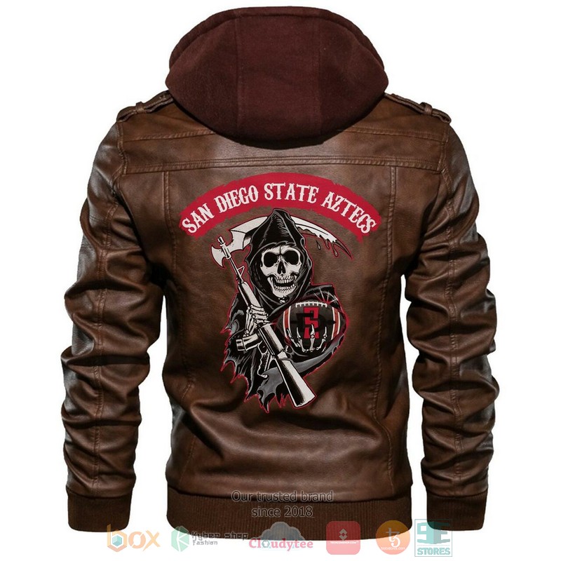 San Diego State Aztecs NCAA Football Leather Jacket