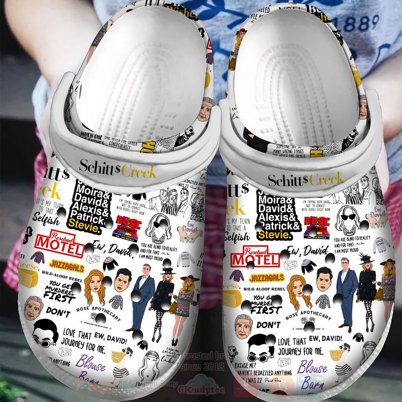 Schitts Creek Crocband Crocs Clog Shoes