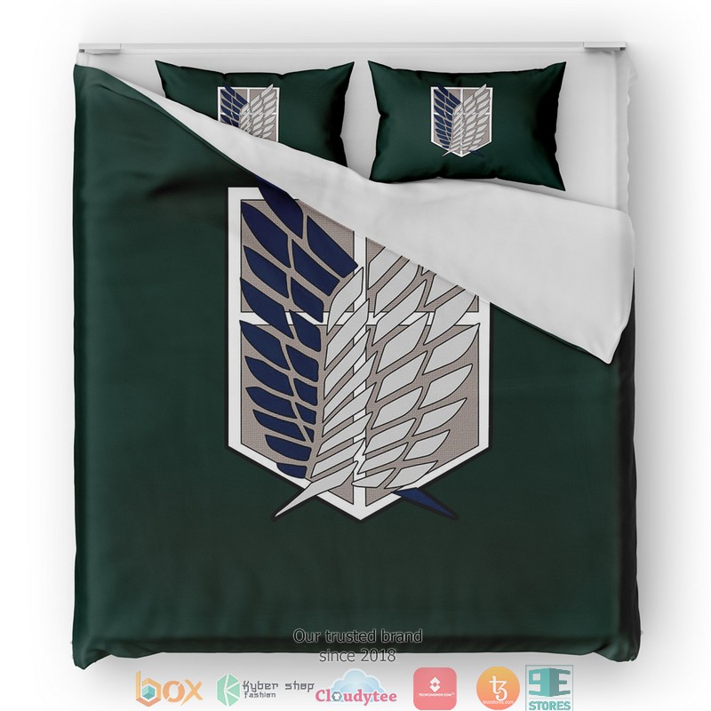 Scouting Regiment Attack On Titan Bedding Set