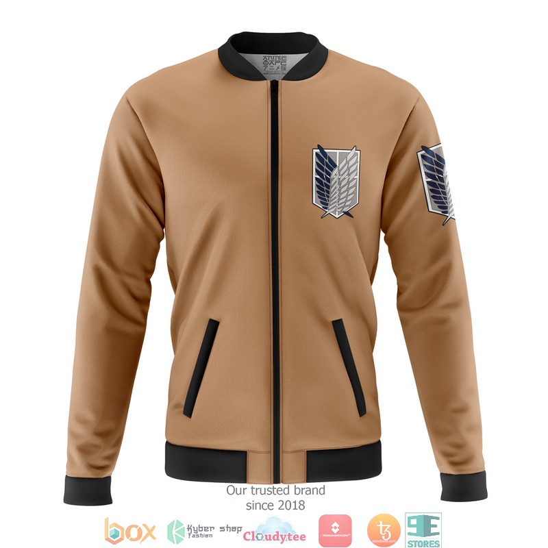 Scouting Regiment Attack On Titan Fleece Bomber Jacket