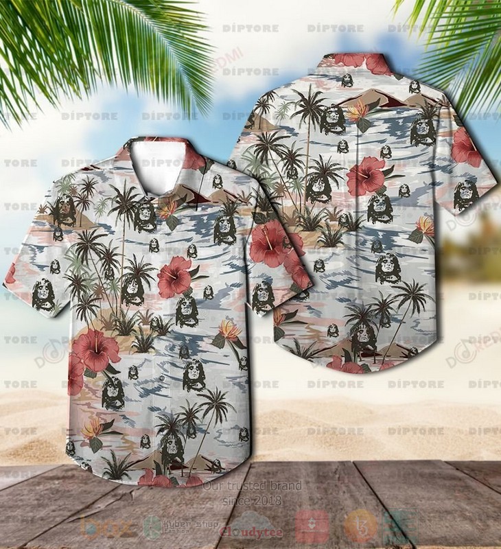 Sea Coconut Patterns Hawaiian Shirt