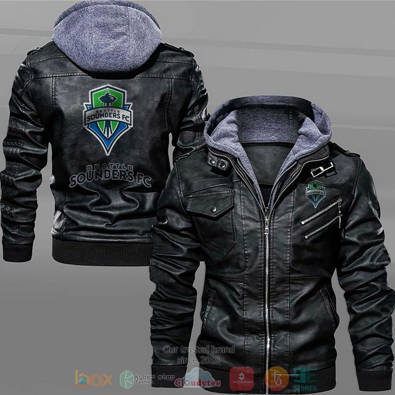 BEST Seattle Sounders FC Leather Jacket 4 Seattle Sounders FC Leather Jacket