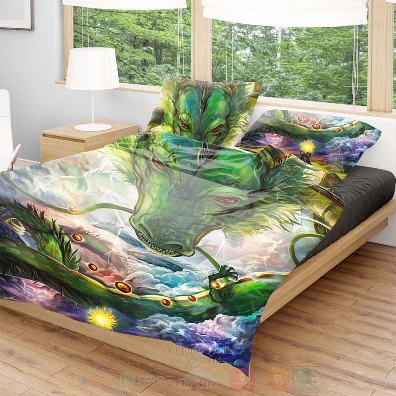 BEST Shenron Anime Dragon Ball Duvet Cover Bed Sets 4 Shenron Anime Dragon Ball Bedding Set 1 2 3
