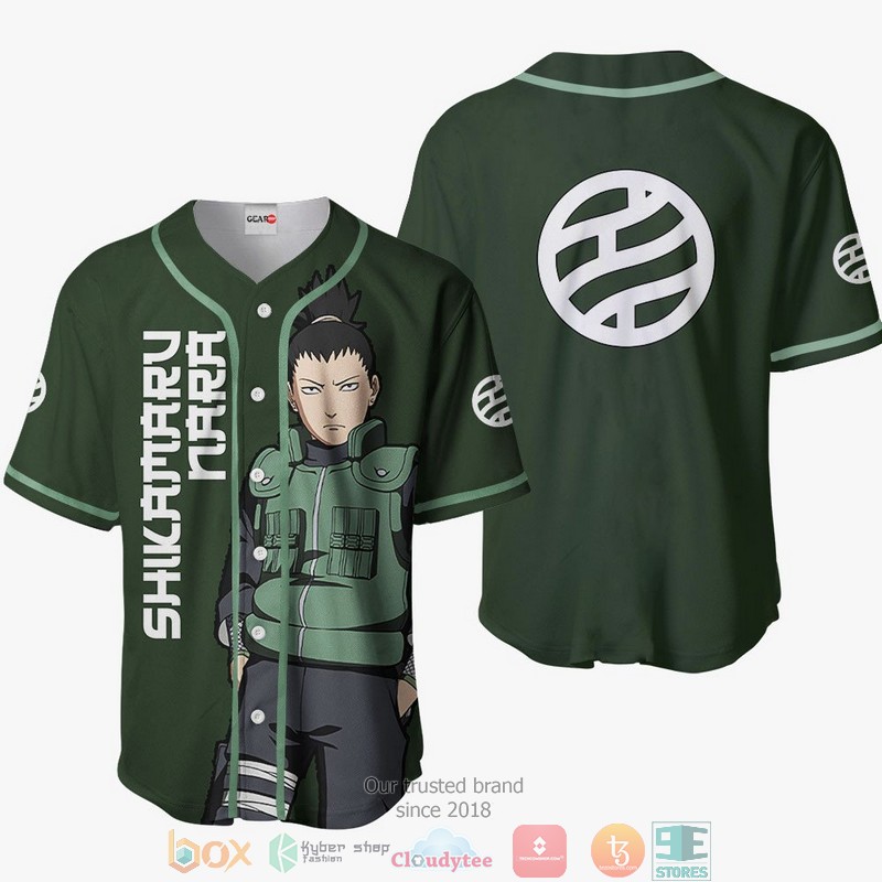 Shikamaru Nara Naruto Baseball Jersey Shirt