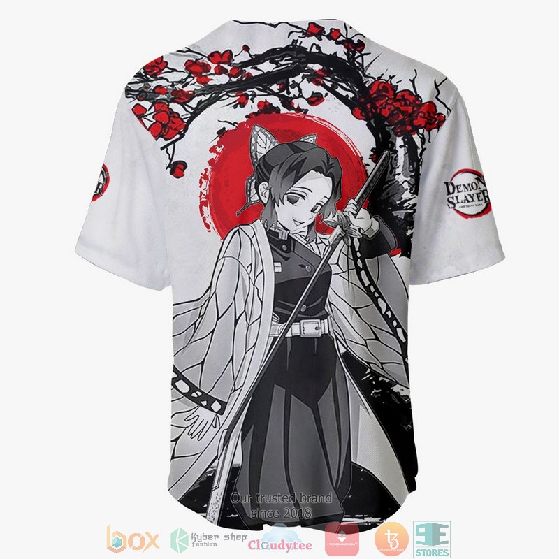 Shinobu Kocho Demon Slayer Baseball Jersey Shirt 3 Shinobu Kocho Demon Slayer Baseball Jersey Shirt 1 2