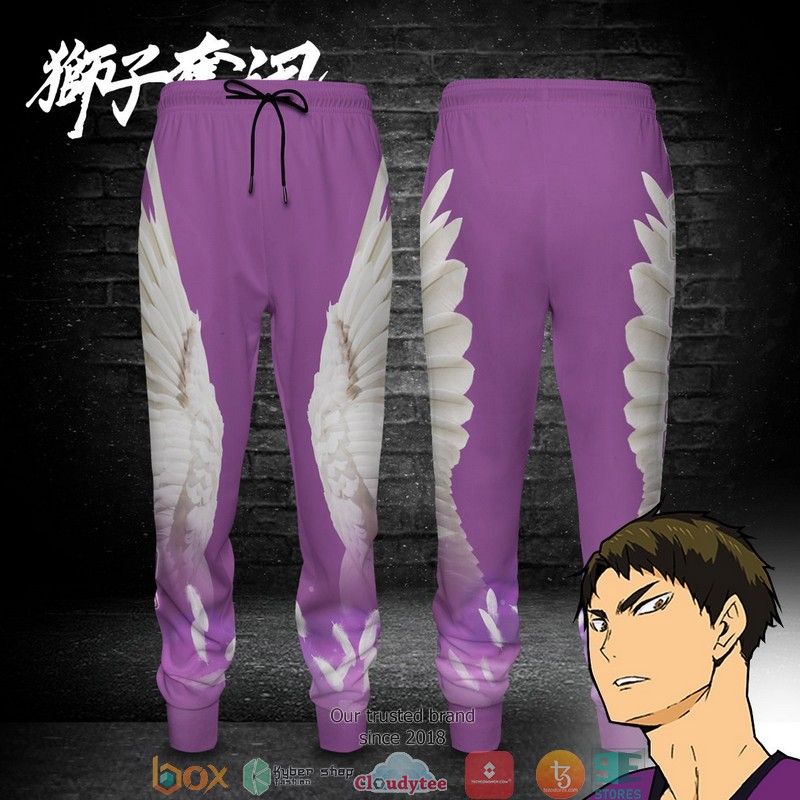 Shiratorizawa White Eagle Jogger Pants