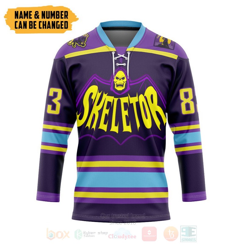 Skeletor He Man Personalized Hockey Jersey
