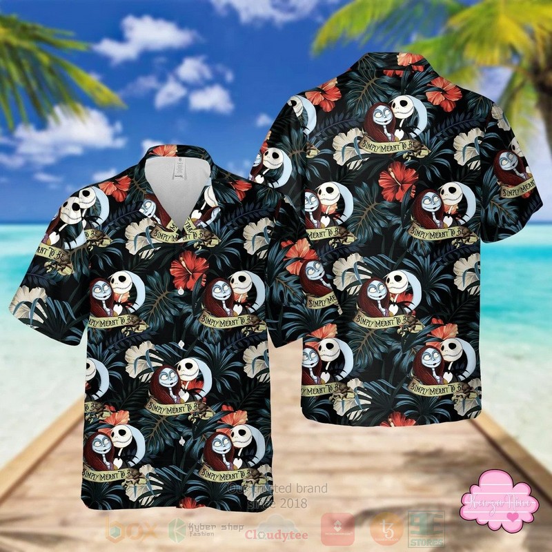 Skellington and Sally Hawaiian Shirt