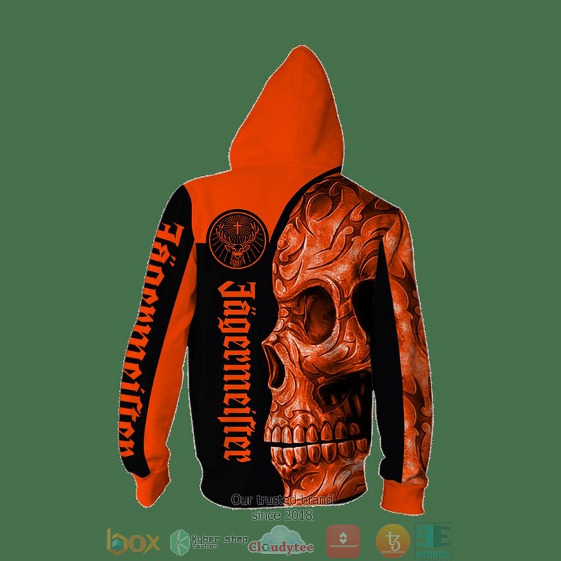 HOT Skull Jagermeister All Over Printed 3D Shirt, hoodie 4 Skull Jagermeister 3D Shirt hoodie 1 2 3