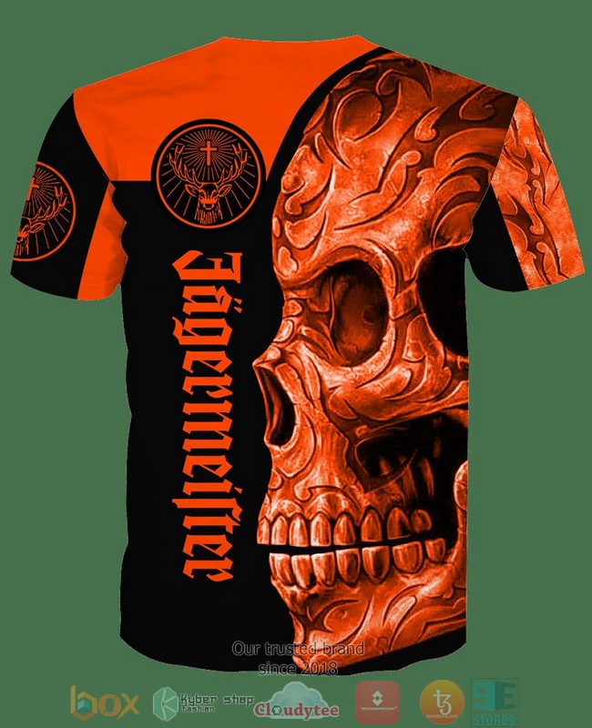 HOT Skull Jagermeister All Over Printed 3D Shirt, hoodie 5 Skull Jagermeister 3D Shirt hoodie 1 2 3 4