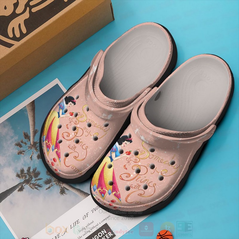 BEST Snow White Some day My Prince Will Come Crocs Crocband Shoes 2 Snow White Some day My Prince Will Come Crocband Crocs Clog Shoes 1