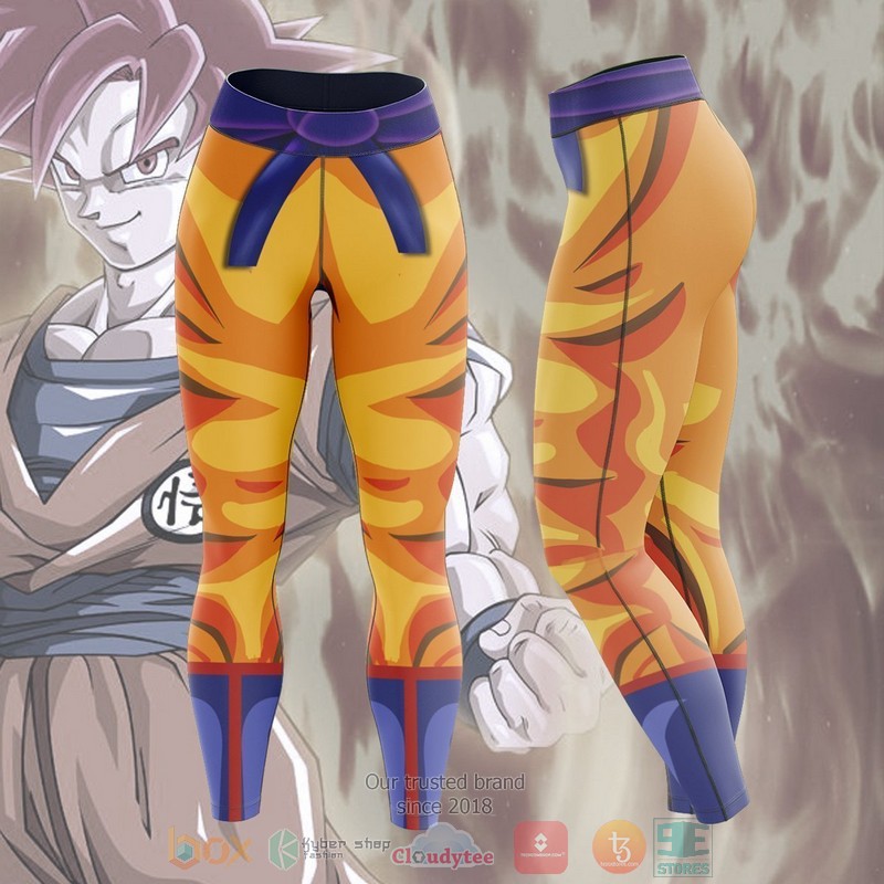 Son Goku Unisex Leggings 1