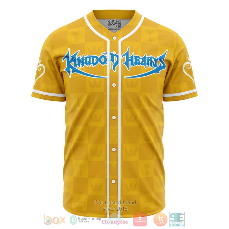 HOT Sora Kingdom Hearts Baseball Shirt 7 Sora Kingdom Hearts Baseball Jersey