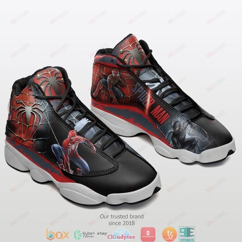 Spiderman Marvel 12 Air Jordan 13 Sneaker Shoes 1 Spiderman Marvel 12 Air Jordan 13 Sneaker Shoes