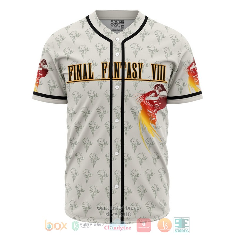 Squall Final Fantasy 8 Baseball Jersey