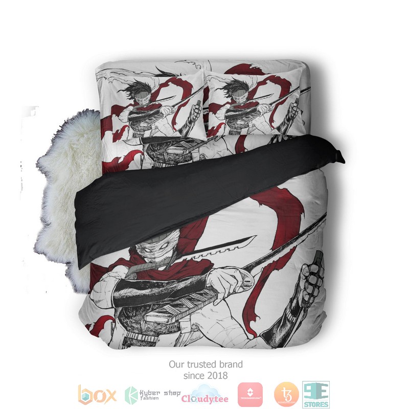 Stain S-Rank Blade Style Villain MHA Bedding Set 6 Stain S Rank Blade Style Villain MHA Bedding Set