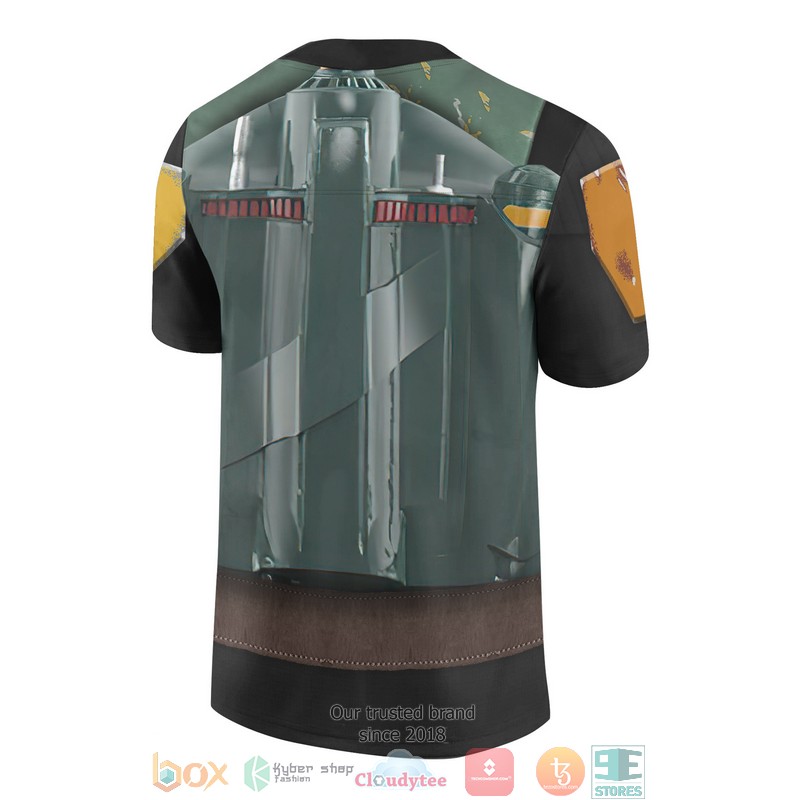 NEW Star Wars Boba Fett In The Black Mandu Hockey Football jersey shirt 2 Star Wars Boba Fett In The Black Mandu Hockey Football Jersey 1