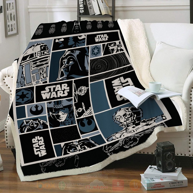 Star Wars Characters Custom Throw Blanket