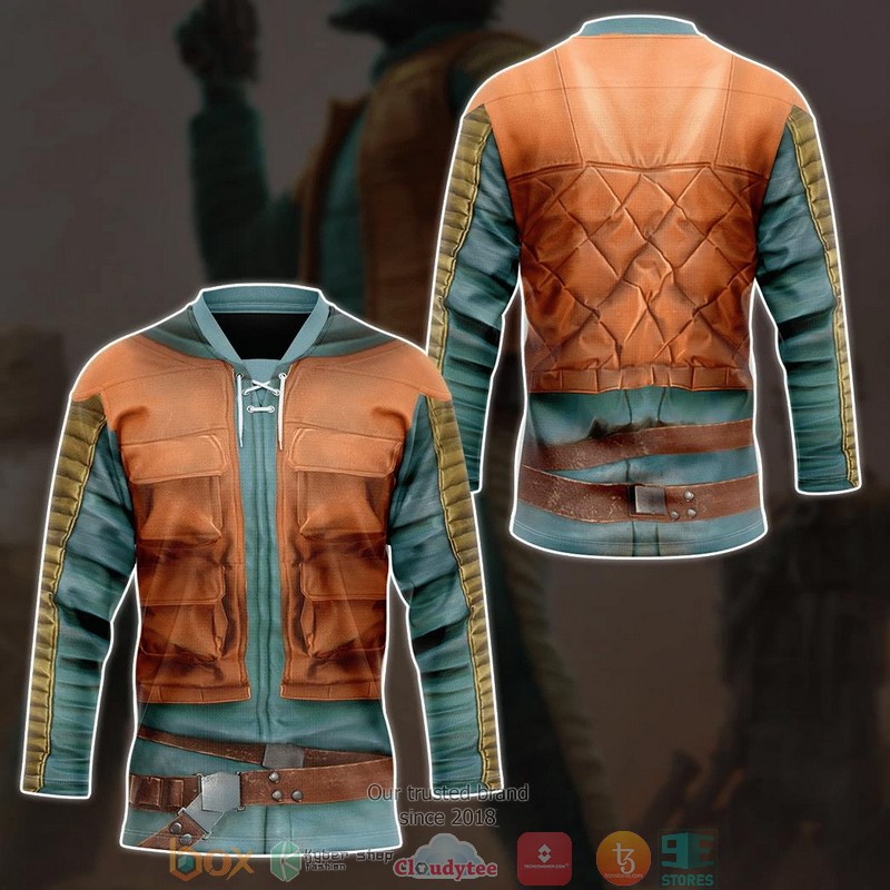 Star Wars Greedo Cosplay Hockey Jersey Shirt 3 Star Wars Greedo Cosplay Hockey Jersey Shirt 1 2