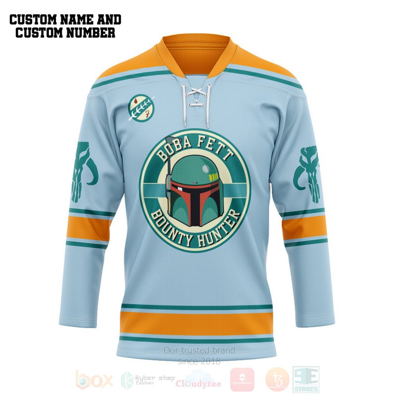 Star Wars Mandalorian Hockey Team Personalized Hockey Jersey