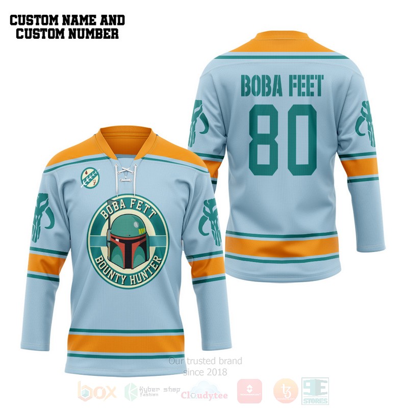 BEST Star Wars Mandalorian Hockey Team Personalized Jersey Hockey 4 Star Wars Mandalorian Hockey Team Personalized Hockey Jersey 1 2 3