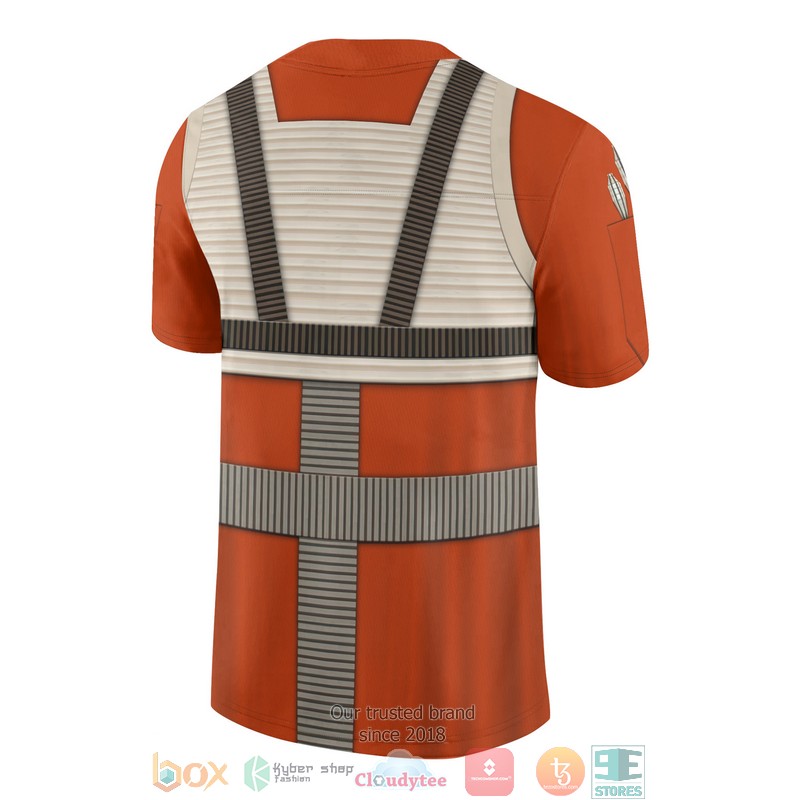 NEW Star Wars Rebel Pilot Football jersey shirt 2 Star Wars Rebel Pilot Football Jersey 1