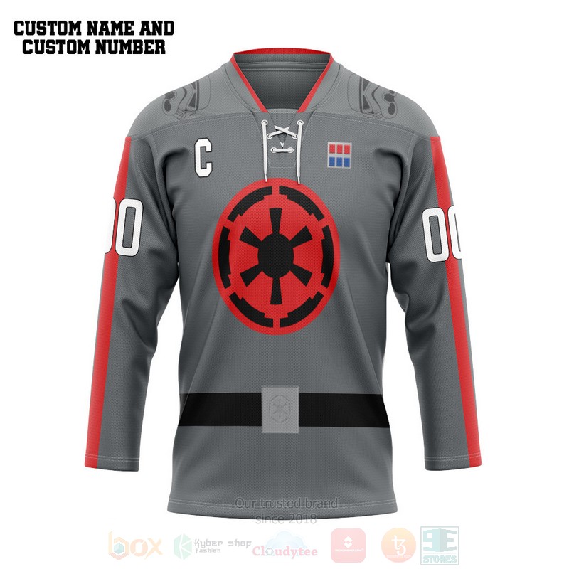Star Wars The Empire Hockey Team Personalized Hockey Jersey