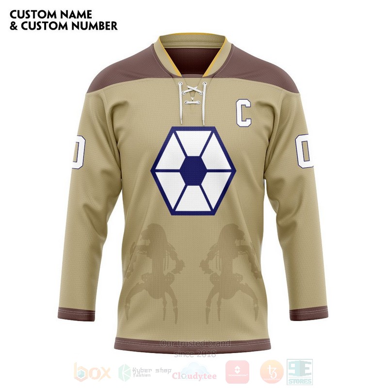 Star Wars The Separatists Hockey Team Personalized Hockey Jersey