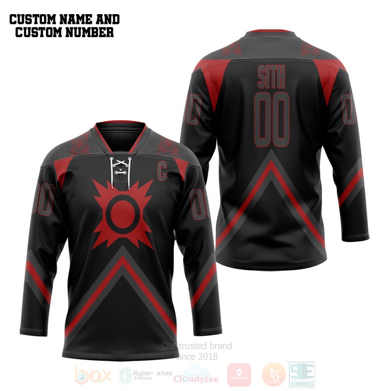 Star Wars The Sith Hockey Team Personalized Hockey Jersey 1