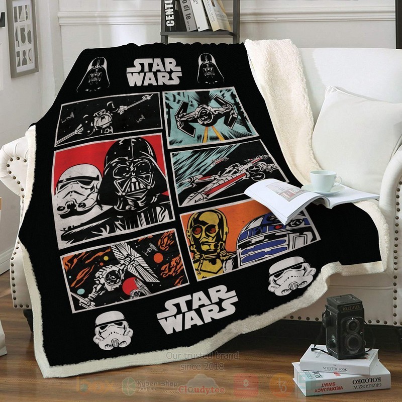 Star Wars Vintage Custom Throw Blanket