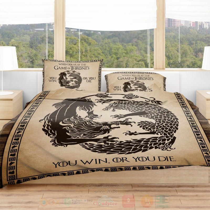 Stark X Lannister Game of Thrones Bedding Set 1