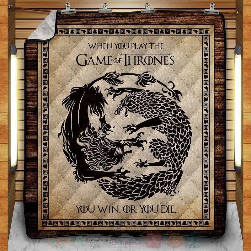 Stark X Lannister Game of Thrones Quilt