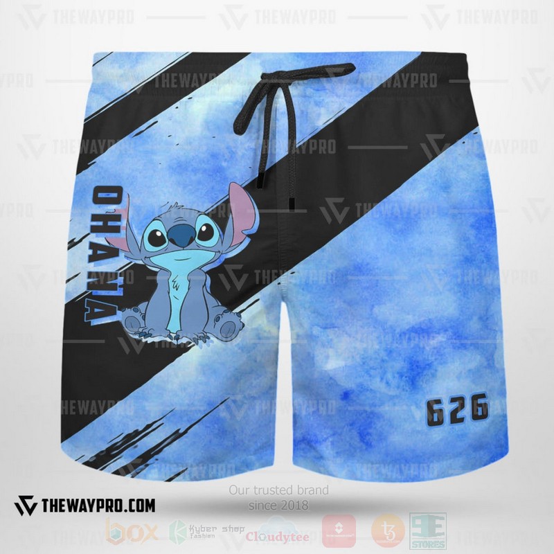 Stitch Ohana Beach Short 1