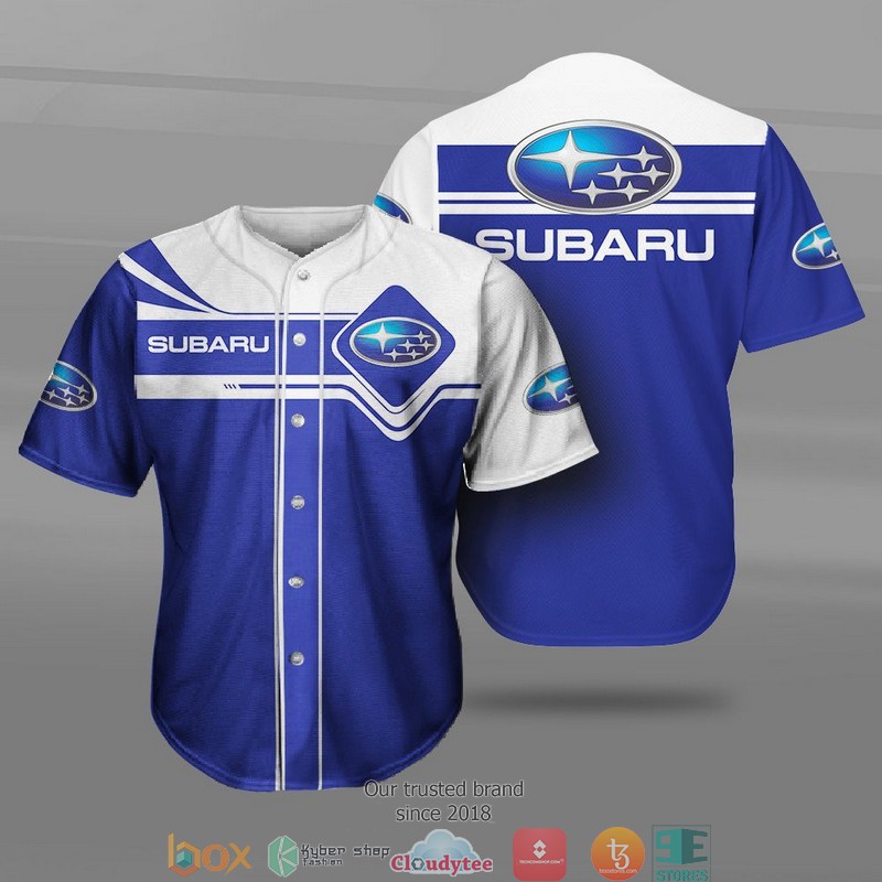 Subaru Car Motor Baseball Jersey