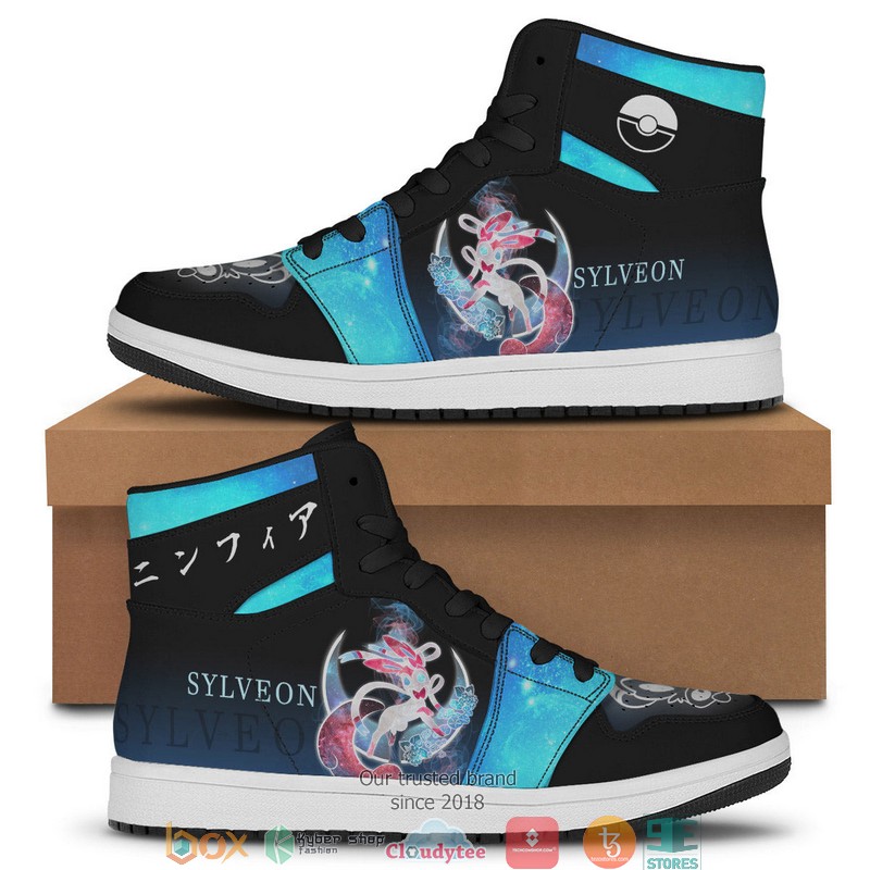 Sylveon Spirit Air Jordan High Top Sneaker 13 Sylveon Spirit Air Jordan High Top Sneaker